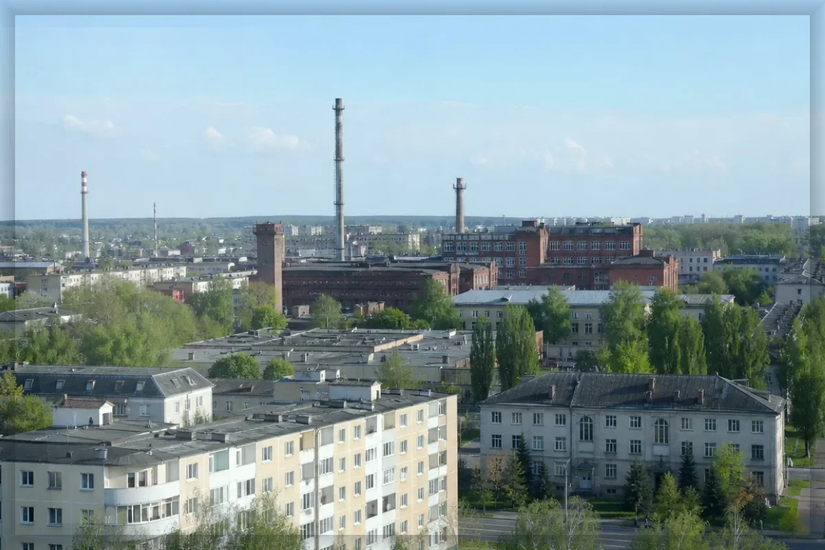 Окна ПВХ в городской застройке Бобруйска