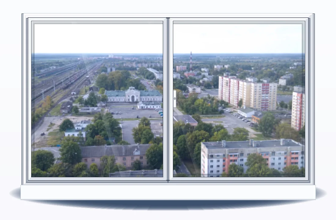 Вид из окна в Осиповичах — Пластиковые окна ПВХ