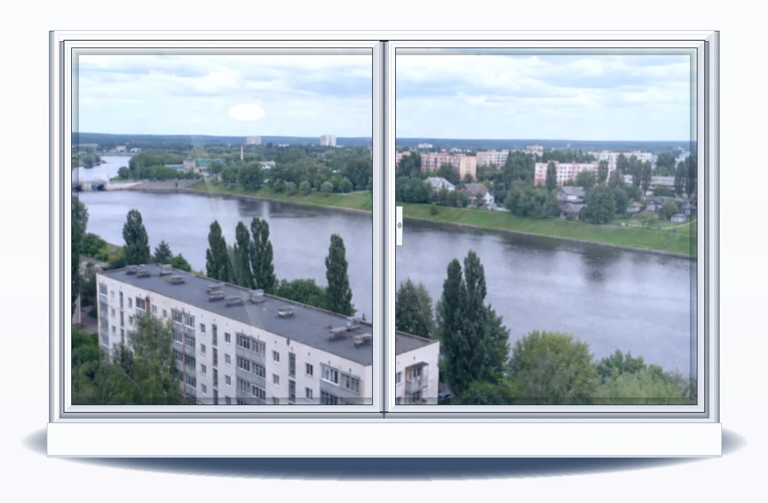 Вид из окна в Славгороде — Пластиковые окна ПВХ