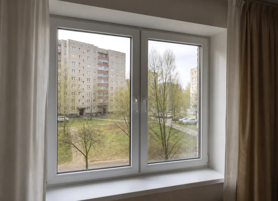Готовое остекление в Кричеве